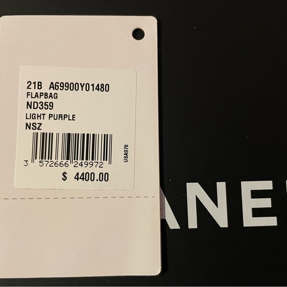 Chanel Classic Small. Light Purple and Silver. - Picture 11 of 13